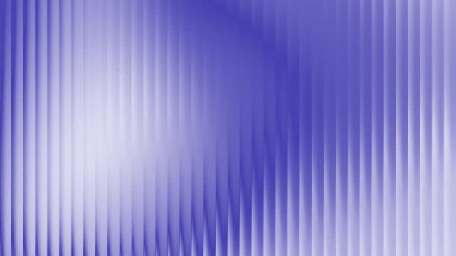 Abstract purple gradient motion with fluted glass texture and vertical line distortion effect.