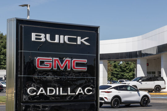 Buick, GMC, and Cadillac dealership. Divisions of GM, Buick, Cadillac, and GMC offer the Sierra 1500, Envista, and Escalade.