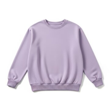 Light grey cropped sweatshirt with ribbed cuffs and hem