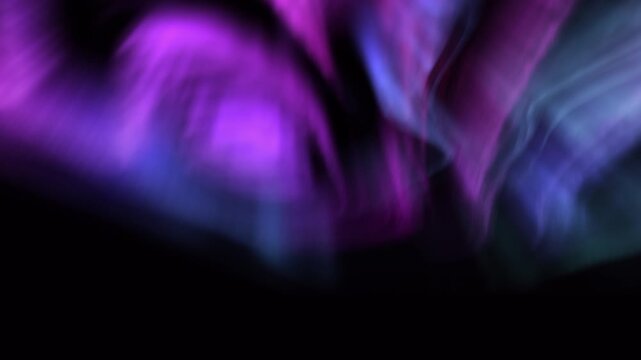 Northern Lights Aurora Sky Loop Animation Background