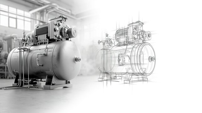 Industrial Pressure Vessel Inspection: Detailed Examination of Steam Generator Components