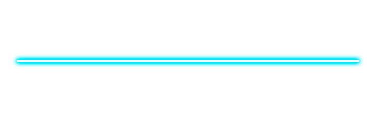 Obraz premium Cyan Blue Glowing Neon Straight Line Graphic Element Isolated on Transparent Background
