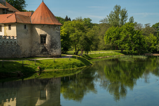 Slowenien WasserBurg Otocec