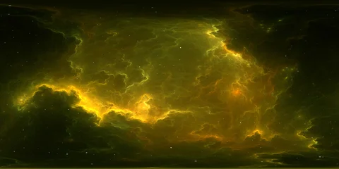 360-Degree 12K Panoramic Space Background with Starfield and Nebula. No-Ai © Peter Jurik