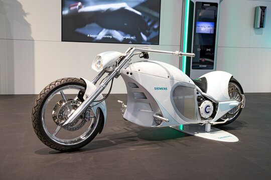OCC Siemens Smart Electric Chopper is a custom electric motorcycle developed by Orange County Choppers and Siemens, combining chopper-style design with electric drive technology. 