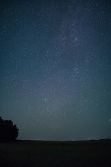 starry night sky with stars © Роман Бекбулатов