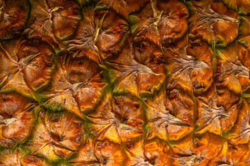 Obraz premium pineapple close up background