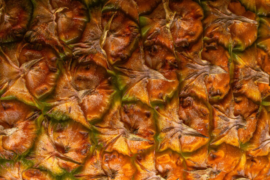 pineapple close up background