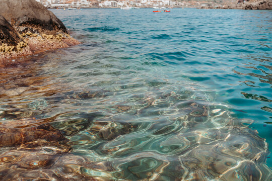 Dramatic Rocky Sea Stacks Rising from the Clear Mediterranean Sea