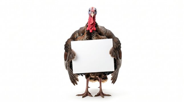 Thanksgiving turkey in funny cartoon style. Happy bird