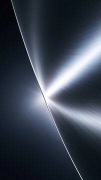 Abstract Metallic Background with Sharp Light Reflection