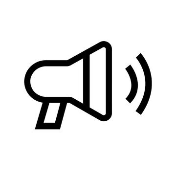 speaker icon vector illustration