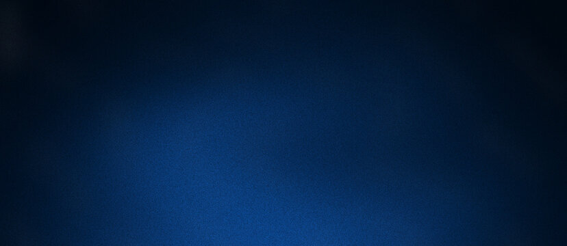 Deep navy blue gradient background with soft vignette and subtle light center. Dramatic backdrop for modern design, technology presentations, luxury branding, elegant wallpaper. Ombre, blur effect