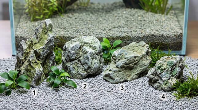 Aquascaping stone options