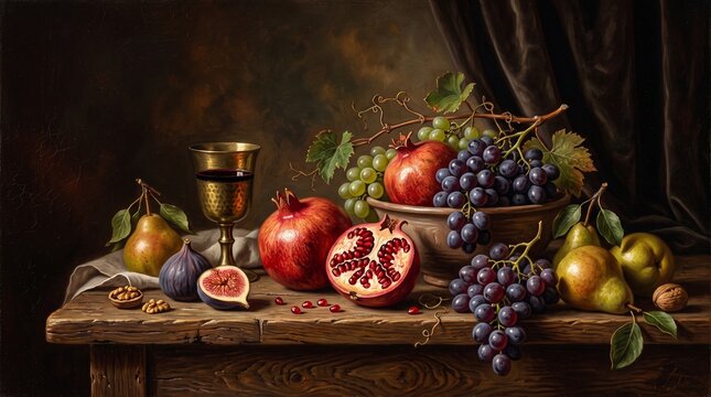 Classic fruit still-life