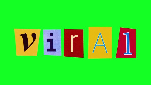 Viral Typography Sparks Social Media Interest, Vibrant Lettering Generates Online Buzz And Attracts Followers, Colorful And Lively Fonts Create Engaging Branding And Increase Social Media Popularity