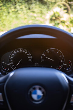 BMW 320i Sedan Interior Dashboard Instrument Cluster