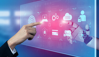 AI-enhanced authentication system protects digital identity using biometrics, encryption, and...