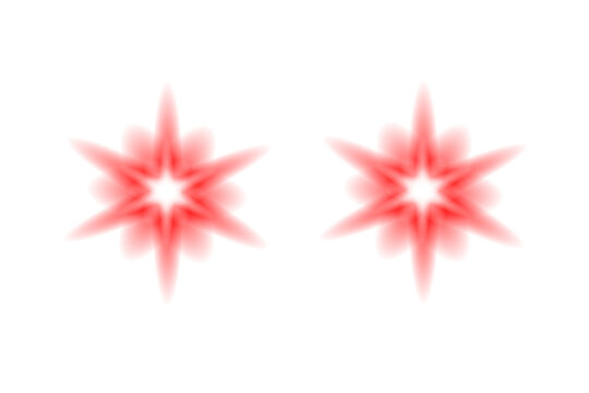 red eyes laser meme bloodshot with transparent background