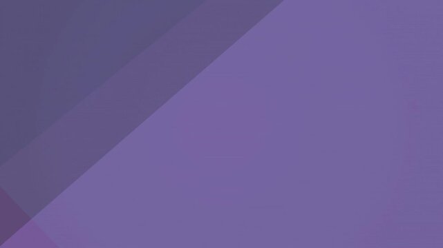 Geometric panels slide across the frame transitioning from magenta to purple and then blue