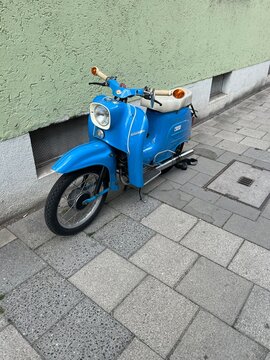 Munich, Germany
June 1, 2026
Simson Schwalbe Scooter