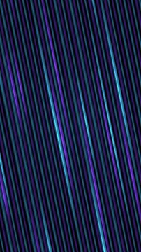 Blue and violet vertical stripes moving diagonally across the screen