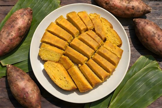 Kue Ubi Traditional NTT Sweet Potato Cake