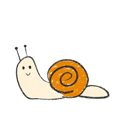 chalk snail nursery wall art © firma