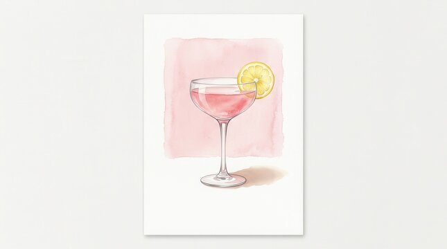 Classic Cosmopolitan cocktail recipe with vodka, triple sec, cranberry juice, and lime.