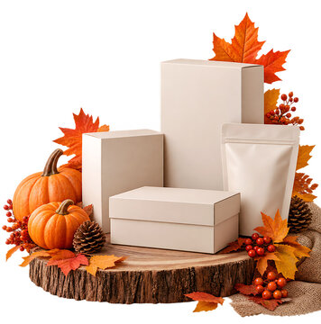 autumn packaging, packaging mockup, fall packaging, packaging design, product packaging, gift packaging, seasonal packaging, autumn gift box, gift box mockup, kraft packaging, paper packaging, eco pac