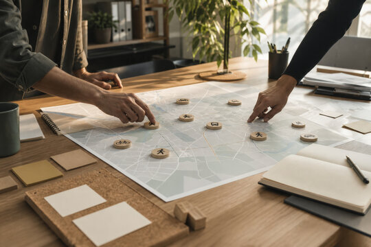 Employee Commute Option Mapping for Workplace Mobility, Travel Planning and Sustainable Transportation