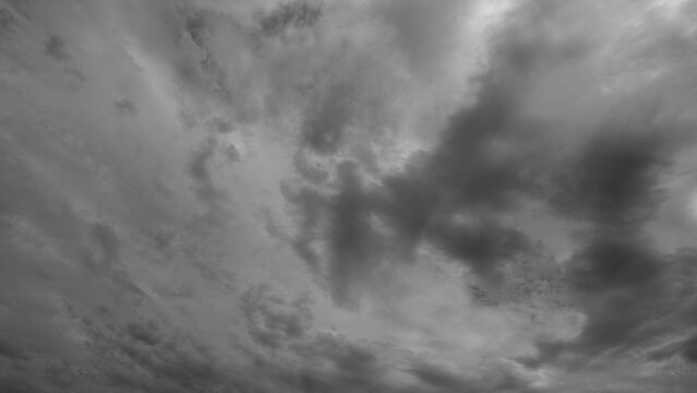 Gray background, gray sky in the photo