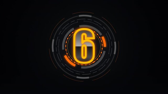 countdown animation featuring glowing chrome numbers surrounded by sparks and dramatic heat effects, ideal for events, gaming, promotions, intros, and action visuals.
