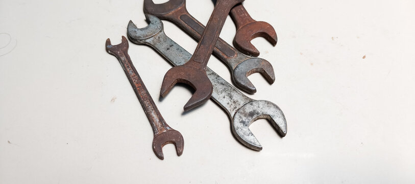 old rusty key