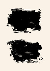 Fototapeta premium Abstract trendy universal artistic banner template . Design for cover, invitation, banner, placard, brochure, poster, card, flyer and other Vector illustration 