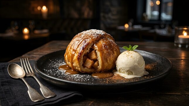 Freshly Baked Apple Dumpling
