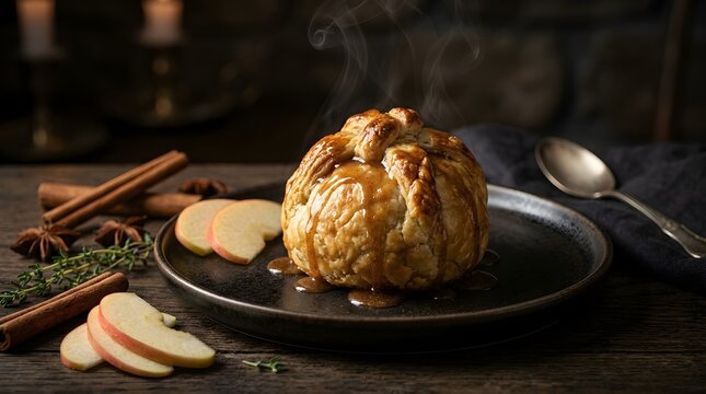 Freshly Baked Apple Dumpling