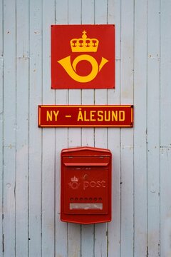 Ny Alesund Post Office, Northern most Post Office in the World, Spitsbergen Island, Svalbard Archipelago, Norway
