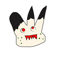 funny creepy monster cartoon halloween © Shinta