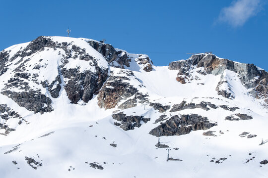Whistler Mountain views in May