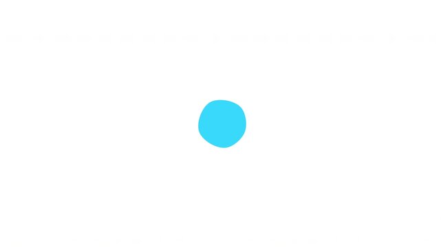 Blue geometric loading animation icons set hexagon pentagon spinner preloader