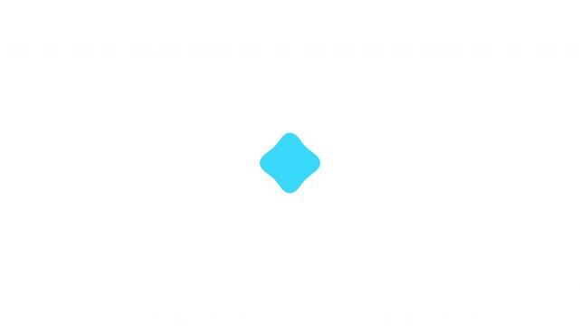 Blue loading animation icons set rotating spinner star preloader buffer symbols