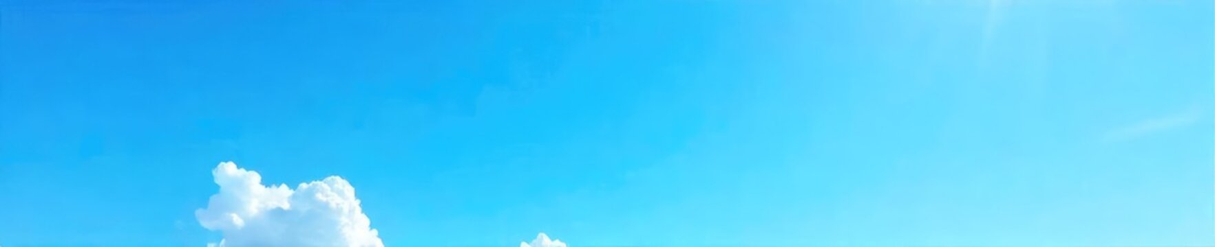 A vibrant blue sky stretches endlessly on a cloudless sunny day  Perfect for backgrounds or illustrating summer, warmth, and serenity  The clear sky is bathed in bright sunlight , bright, calm