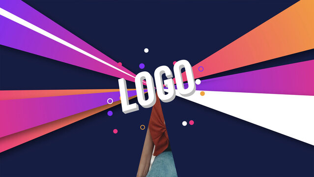 Premium Transitions Color Rays 4 With Logo &ndash; Colorful Light Ray Transitions, Radiant Beams, Glow Wipes and Vibrant Motion Effects for Professional Video Editing and Motion Graphics