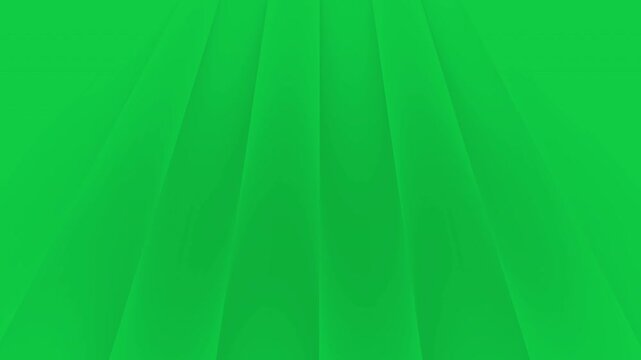 Abstract green fanlike shapes are dynamic and modern, ideal for backgrounds, web design, and branding materials needing a vibrant touch.
