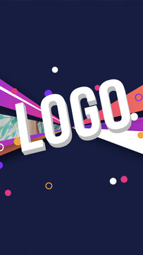 Premium Transitions Color Rays 3 With Logo VERTICAL &ndash; Colorful Light Ray Transitions, Radiant Beams, Glow Wipes and Vibrant Motion Effects for Professional Video Editing and Motion Graphics
