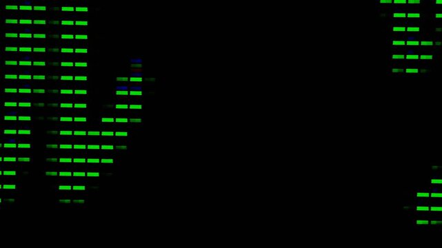 LCD pixels macro video, TV Broken Monitor, Screen TV Glitch Error,  VHS static noise glitch overlay