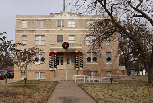 Camp County Courthouse Located in Downtown Pittsburg TX