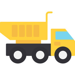 Dump Truck Icon © anna