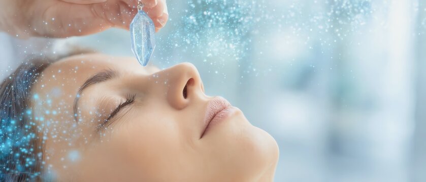 Relaxing facial treatment for rejuvenation.
